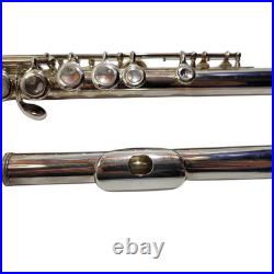 Jupiter Flute Model JFL 507 Silver Student Flute with Hard Case