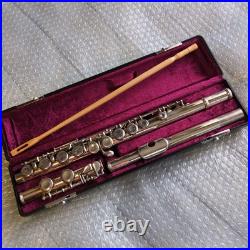 Jupiter JFL-503E Flute Eb Mechanism Silver Body with Case & Cleaning Rod Jupiter JFL-503E Flute Eb Mechanism Silver Body with Case & Cleaning Rod