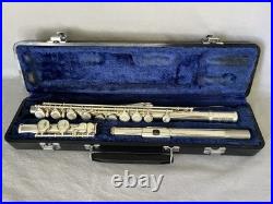 Jupiter K. H. S Flute Silver Plated Excellent Condition (b1)