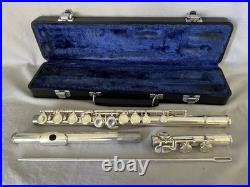 Jupiter K. H. S Flute Silver Plated Excellent Condition (b1)