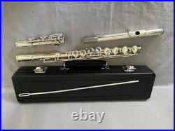 Jupiter K. H. S Flute Silver Plated Excellent Condition (b1)
