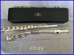 Jupiter K. H. S Flute Silver Plated Excellent Condition (b1)
