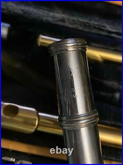 Jupiter open key Flute & PJ Hardy Piccolo Combo with gold dipped headjoints