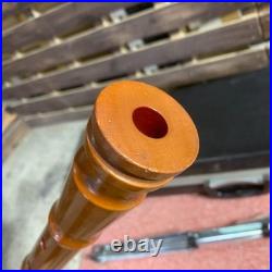 K102 Shakuhachi Bamboo Flute Japanese Instrument Vintage Authentic Rare
