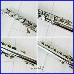 KAWAI Kawai KFL 50 Flute Wind Instrument Beginner Introduction Silver Flute KAWAI Kawai KFL 50 Flute Wind Instrument Beginner Introduction Silver Flute