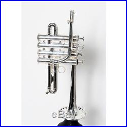 Kanstul 920 Series Bb / A Piccolo Trumpet 920-2 Silver 888365847528