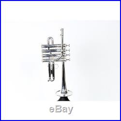 Kanstul 920 Series Bb / A Piccolo Trumpet 920-2 Silver 888365950839