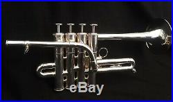 Kanstul Piccolo Trumpet 920 Bb/A Silver, Exceptional Cond. WithCase Yamaha, Schilke