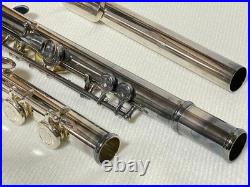 Kotake Flute K25S Shimokura with Case, Used, As-Is, Long-term Storage