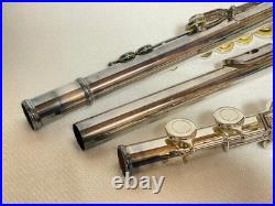 Kotake Flute K25S Shimokura with Case, Used, As-Is, Long-term Storage
