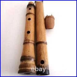 Kyotaku Shakuhachi Wooden Japanese Flute 61cm Good Condition