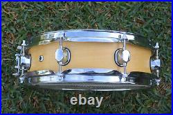 LUDWIG 13 NATURAL LACQUER PICCOLO or BOP SNARE DRUM for YOUR DRUM SET! LOT i339