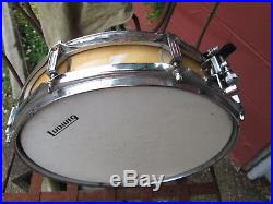 LUDWIG Piccolo Snare Drum wood fin needs good clean up