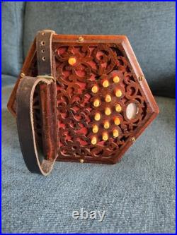 Lachenal Piccolo Anglo Concertina 30B C/G