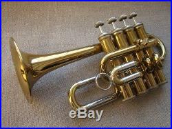 Late 80`s Vincent Bach Stradivarius 196 piccolo trumpet
