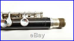 Lightly Used Grenadilla Wood Piccolo by Dean Yang with Split E Silver Plated Keys