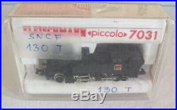 Locomotive vapeur SNCF 130 T Fleischmann 7031 Piccolo N 1/160