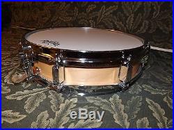 Ludwig Maple Piccolo Snare Drum 3x13 New Head- Great Crisp Sound