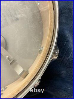 Ludwig Rocker Elite 3x13 Piccolo Maple Snare Drum in Natural Maple ISSUES