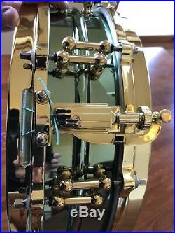 Ludwig Snare Drum LW0414CP Carl Palmer Signature Lacquered Brass