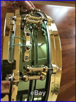 Ludwig Snare Drum LW0414CP Carl Palmer Signature Lacquered Brass