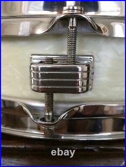 Ludwig (WFL) Buddy Rich 3x13 snare drum White Marine Pearl exc+ Minty Rare