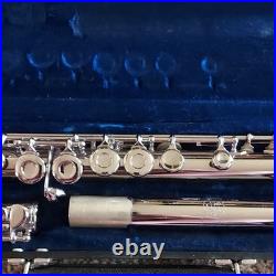 M2 Gemeinhardt Concert Flute Silver Plated Boehm Closed Hole C with Case