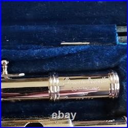 M2 Gemeinhardt Concert Flute Silver Plated Boehm Closed Hole C with Case
