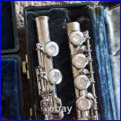 M2 Gemeinhardt Concert Flute Silver Plated Boehm Closed Hole C with Case