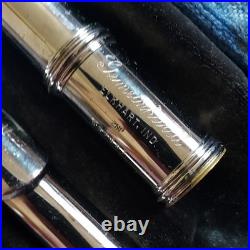 M2 Gemeinhardt Concert Flute Silver Plated Boehm Closed Hole C with Case