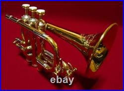 MARTIN Piccolo Trumpet 1958 Vintage withHard Case Shipped from JAPAN