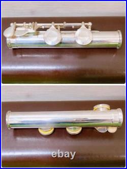 MIYAZAWA MC-300 flute, silver body, case included