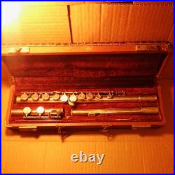 Martin Freres 1740 Flute with Case France Antique