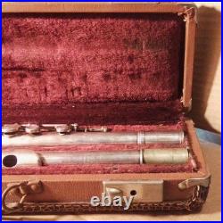 Martin Freres 1740 Flute with Case France Antique