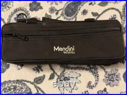 Mendini by Cecilio Blue/Gold Piccolo Flute Key of C Closed Hole with Case WORKS
