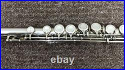 Minerva MFL300 Flute Silver Alloy Student Instrument