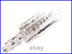 Mio by Cannonball Silver Pre-Professional Flute B Foot Open Hole Reconditioned++ Mio by Cannonball Silver Pre-Professional Flute B Foot Open Hole Reconditioned++