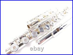 Mio by Cannonball Silver Pre-Professional Flute B Foot Open Hole Reconditioned++