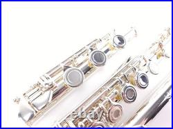 Mio by Cannonball Silver Pre-Professional Flute B Foot Open Hole Reconditioned++