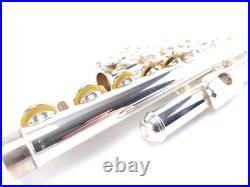 Mio by Cannonball Silver Pre-Professional Flute B Foot Open Hole Reconditioned++