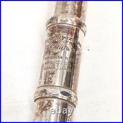 Miyazawa Flute MS-70S Professional Silver Flute