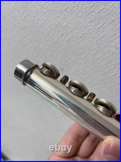 Miyazawa GI-BU SH Flute Silver Used with Hard Case