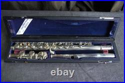 Miyazawa MS-95 Flute Silver ASAKA JAPAN Used with Hard Case