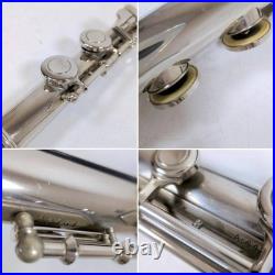 Miyazawa MS-95 Flute Silver ASAKA JAPAN Used with Hard Case