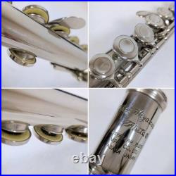 Miyazawa MS-95 Flute Silver ASAKA JAPAN Used with Hard Case