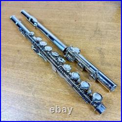 Miyazawa PCM-300 Flute Silver Lip Plate Excellent Condition Used With Hard Case