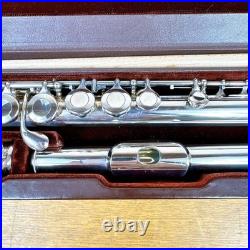 Miyazawa PCM-300 Flute Silver Lip Plate Excellent Condition Used With Hard Case