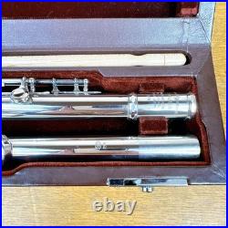 Miyazawa PCM-300 Flute Silver Lip Plate Excellent Condition Used With Hard Case