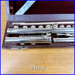 Miyazawa PCM-300 Flute Silver Lip Plate Excellent Condition Used With Hard Case