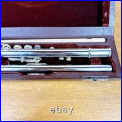Miyazawa PCM-300 Flute Silver Lip Plate Excellent Condition Used With Hard Case